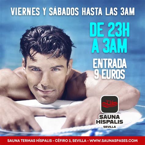 sauna gay sevilla|Sauna Termas Hispalis .